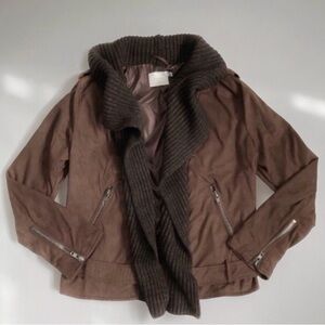 LUSH Faux Suede Jacket! Retail $70